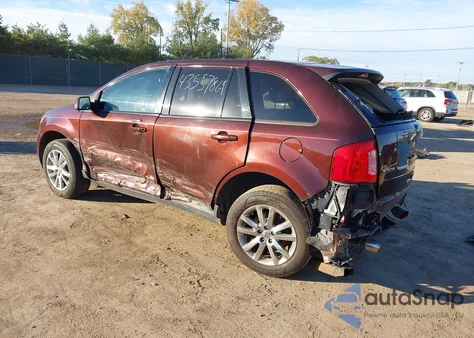 2012 Ford Edge Sel from USA, damaged, VIN 2FMDK4JC8CBA76012